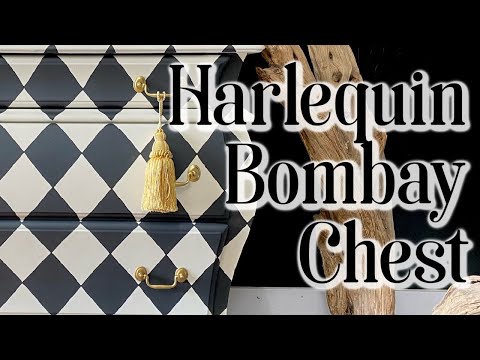 Harlequin Bombay Chest | Tracey's Fancy