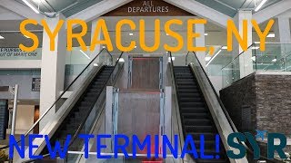 Inside The NEW Syracuse Airport 2018! (720p 60FPS)