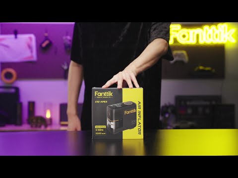 Unboxing | Fanttik® X10 APEX Portable Tire Inflator | Set It, Fill It, Go!