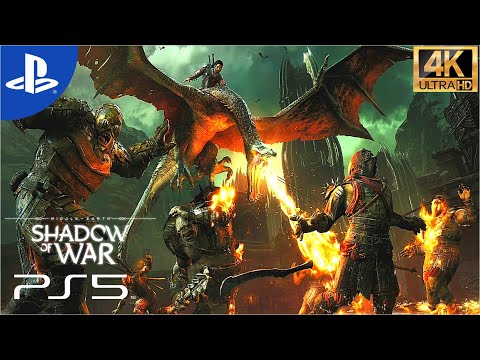 MIDDLE-EARTH SHADOW OF WAR Part 8 Gameplay Walkthrough [PS5 4K]