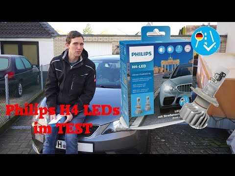 Endlich besser sehen - PHILIPS H4 LED zum Nachrüsten