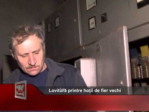 Lovitură printre hoții de fier vechi