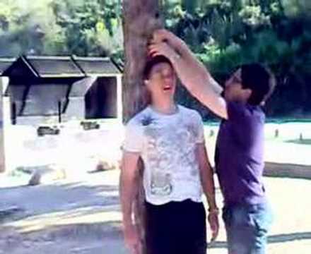 el lanzador de cuchillos