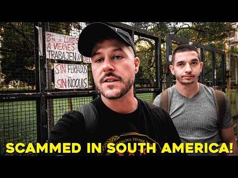 We Got SCAMMED Multiple Times Going to South America on Day 1!