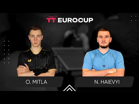 16:45 Oleksii Mitla - Nazarii Haievyi 16.04.2025 TT Euro.Cup Ukraine Master Table 4