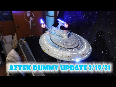 Aztek Dummy Update 2/19/21 - 650 scale Enterprise E - Part 14