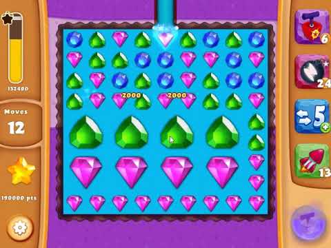 Diamond Digger Saga Level 1663 - NO BOOSTERS | SKILLGAMING ✔️