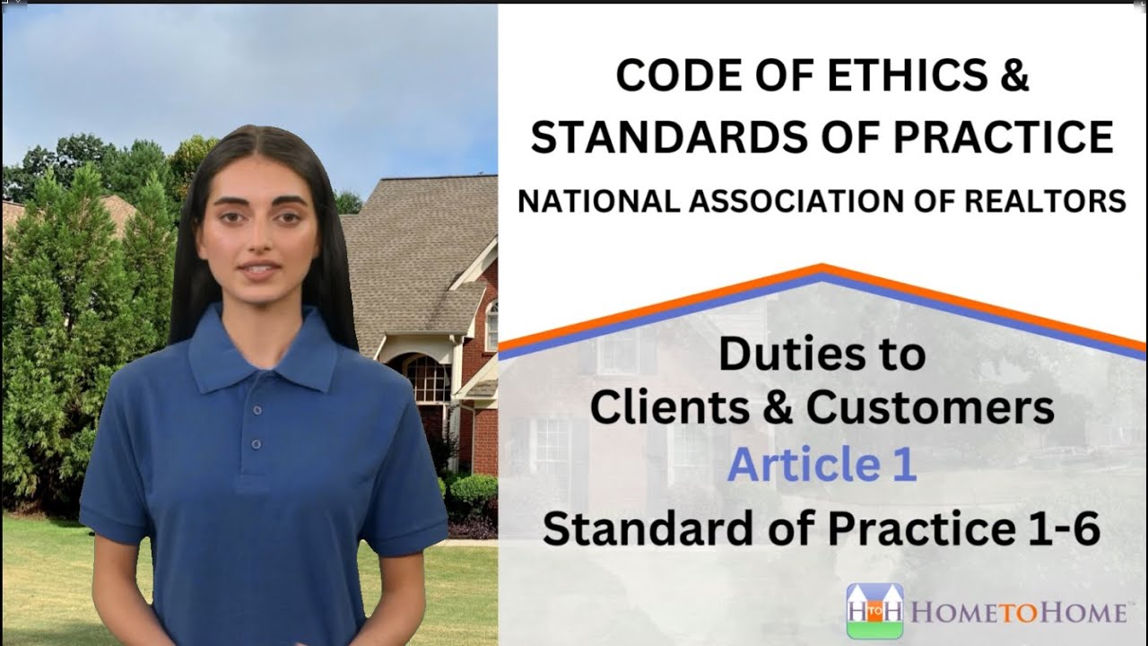 Standard of Practice 1.6