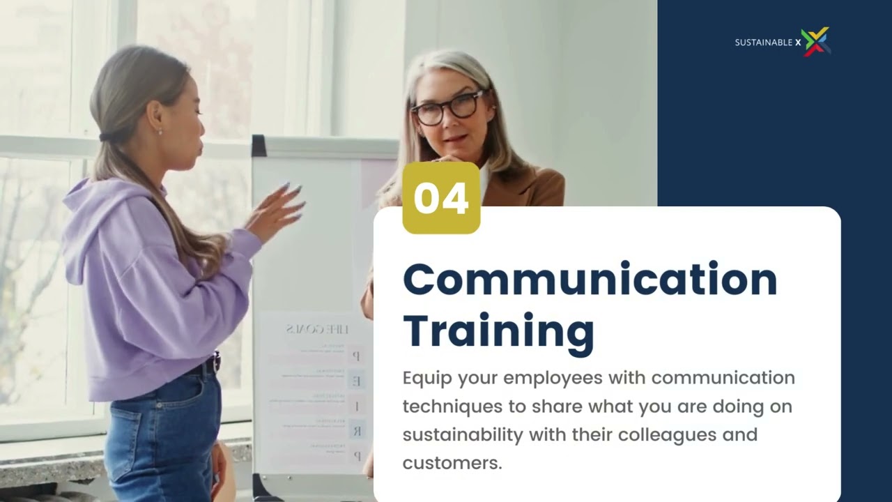 Sustainable X: Training Options