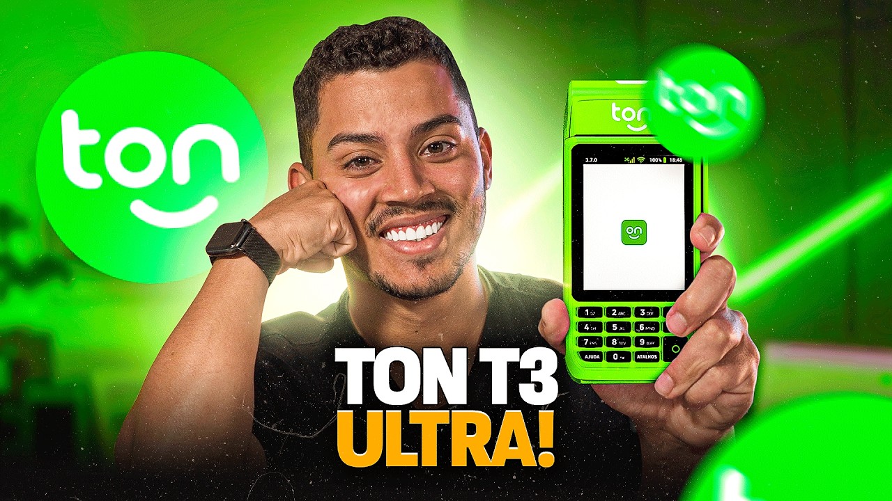 Ton T3 Ultra é a MELHOR máquina de cartão com IMPRESSÃO de COMPROVANTE do Ton?