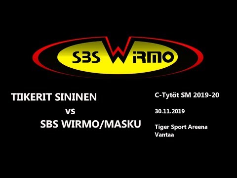CT SM 2019-20: Tiikerit Sininen - SBS Wirmo/Masku 30.11.2019