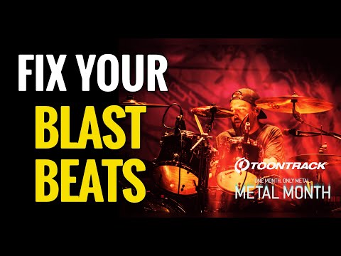 Fix Your Blastbeats - Toontrack Metal Month - Weekly Metal Drum Lesson - Episode 2