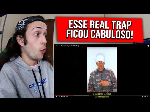 (REAL TRAP DE VERDADE 💥) REAGINDO a Denishow - Diamante Negro - REACT/REAÇAÕ