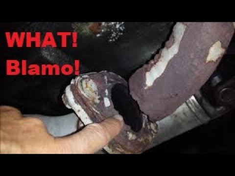 Chevy S 10 no weld exhaust flange repair