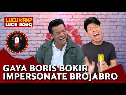 KOCAK! Boris Bokir Impersonate Brojabro, Banyak yang Bilang Mirip - COMEDY LAB (PART 2)