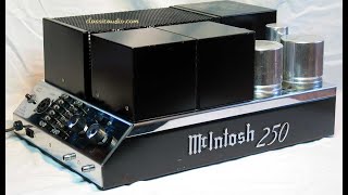 Video thumbnail for McIntosh MC-250 The Best Sounding 50 Watt Amplifier Ever Made. by Claudio Martini