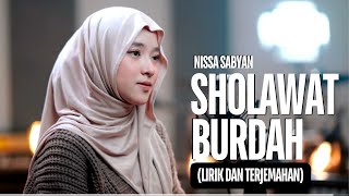 Download lagu Lirik Sholawat Burdah - Nissa Sabyan (Lirik dan Terjemahan) Mawlaya Shalli Wa Sallimdaa Iman Abadan mp3 Download lagu Lirik Sholawat Burdah - Nissa Sabyan (Lirik dan Terjemahan) Mawlaya Shalli Wa Sallimdaa Iman Abadan mp3