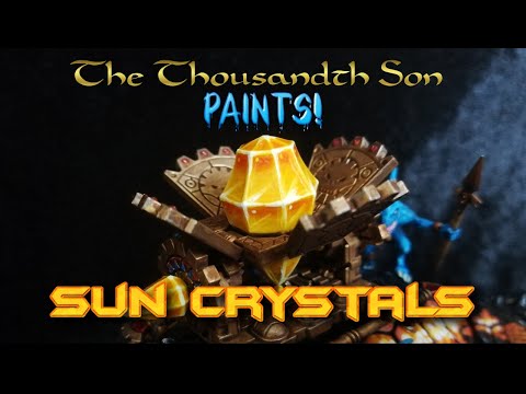 Warhammer painting tutorial - Bastiladon Solar Engine Sun Crystal