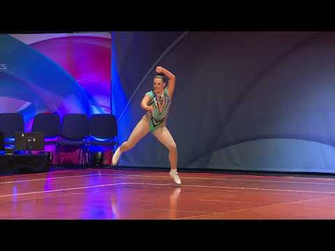 Niamh Keane - GOLD - Snr FIG Women - Aerobic British Champs 2019