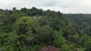 Drone over Ayung resort Ubud, Bali