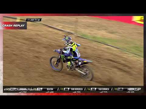 Seewer Crash | MXGP Qualifying Race | MXGP of Charente Maritime 2022 #MXGP #Motocross