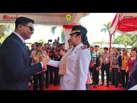 Penjemputan Wali Kota dan Wakil Wali Kota Kupang Periode 2025 2030