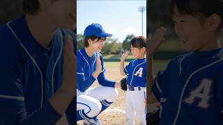 (AI)佐野イクホ復活する #佐野イクホ #淡路島 #女子野球 #ai #ai動画