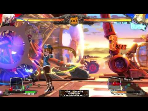 [GGXrd Revelator Millia] VS Jack-O 6K Combo