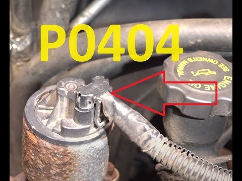 Causes and Fixes P0404 Code: Exhaust Gas Recirculation Control Circuit Range/Performance