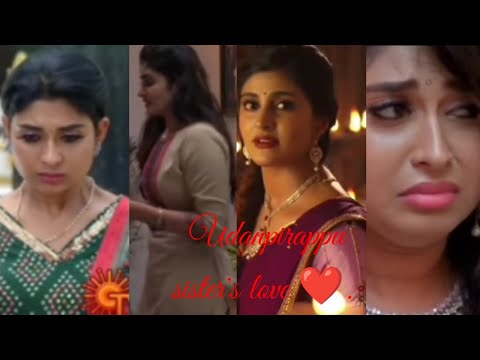 akka thangachi pasam 💖🥰 true love ❤ sister's bonding 😍 @Udanpirappu_sisters please subscribe 🥺🙏.