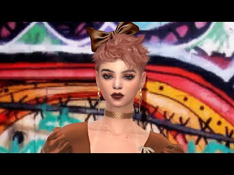 the sims 4 custom sim download girl Lara Vicenzo by Bonita100 Cas Video Preview