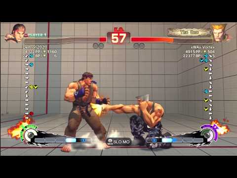Deltoron 2020 (Ryu) vs xWAx Vortex (Guile)