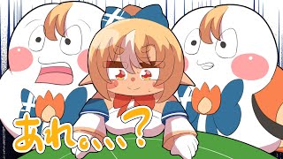 【手描き】ブラックジャックでぼろ負けするフレアとお小遣いがなくなるエルフレ【不知火フレア/hololive/切り抜き】