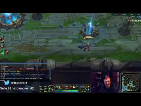 0/5/0 Hashinshin Flames 'n' Blames the Jungler