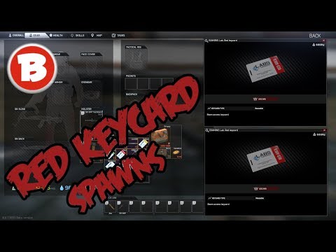 Red Key Card Spawns Guide | Escape From Tarkov