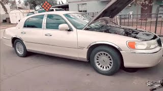 lincoln town car 2002 4.6 cómo cambiar el Radiador