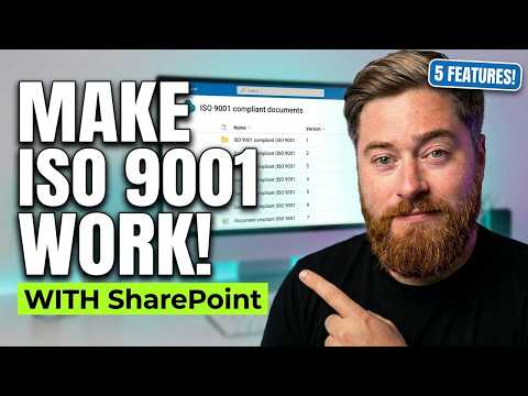 SharePoint Features for ISO 9001 Control SharePoint Features for ISO 9001 Control