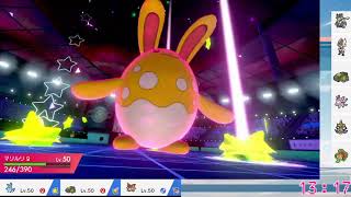 【ポケモン剣盾】マリルリとぽこっていくランクマッチ#3
