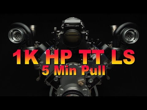 Imagine! 1200 HP 260 CI TT LS Full Throttle/Full Load 5 Min Dynos!  NRE's Tom Nelson explains.