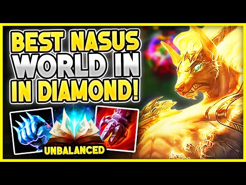 BEST NASUS WORLD DEMOLISHES DIAMOND RENEKTON | Carnarius | League of Legends