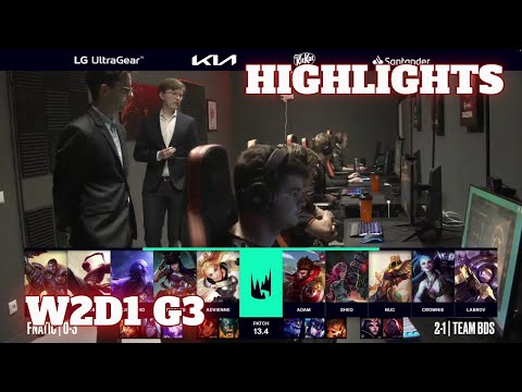 FNC vs BDS - Highlights | Week 2 Day 1 LEC Spring 2023 | Fnatic vs Team BDS W2D1