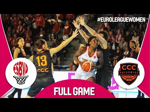 ESBVA-LM (FRA) v CCC Polkowice (POL) - Full Game - EuroLeague Women 2017-18