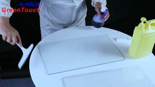 Capacitive Touch Foil Application Steps.#touchfoil #touchscreen #GreenTouch #greentouch
