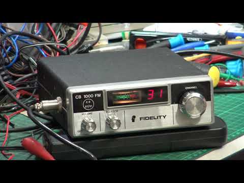 Fidelity CB1000FM UK CB27/81 CB radio (mobile) -  On The Air test