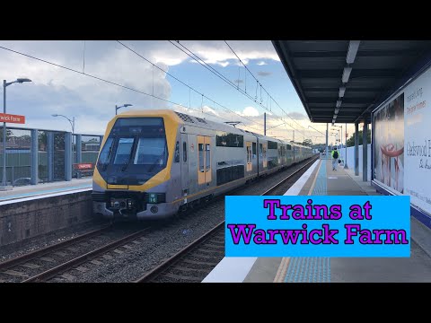 Sydney Trains Video #28 - Trains at Warwick Farm