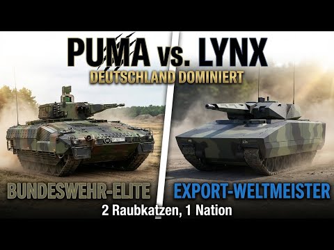 Puma vs. Lynx: Warum Deutschland die Welt der Schützenpanzer dominiert