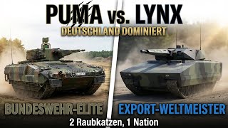 Puma vs. Lynx: Warum Deutschland die Welt der Schützenpanzer dominiert