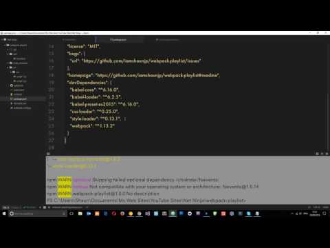 Webpack Tutorial for Beginners 5 CSS Loaders