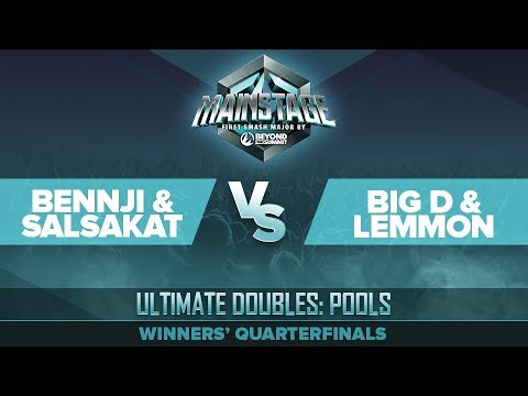 Bennji/SalsaKat vs Big D/Lemmon - Winners' Quarterfinals: Ultimate Doubles Pools - Mainstage