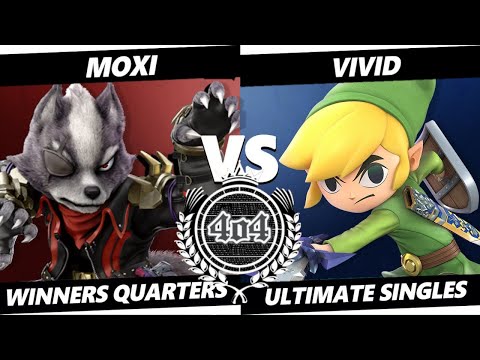 4o4 Smash Night 96 - fc| moxi (Wolf) vs YMBH| Vivid (Toon Link) - Winners Quarter-Final